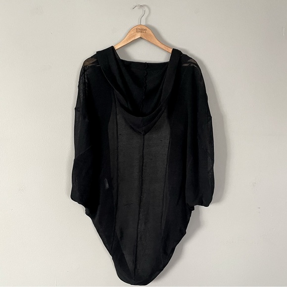 Ma_Julius Hooded Lightweight Cardigan - O/S - Picture 4 of 4